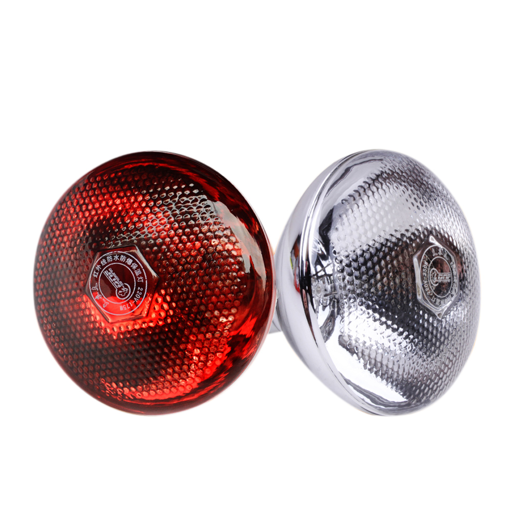 2pcs E27 100/150/200W/250w Infrared LED Light Thickening Heat Lamp Thermal Preservation Bulb For Pet Brooder Hatch Piggy Dog Cat
