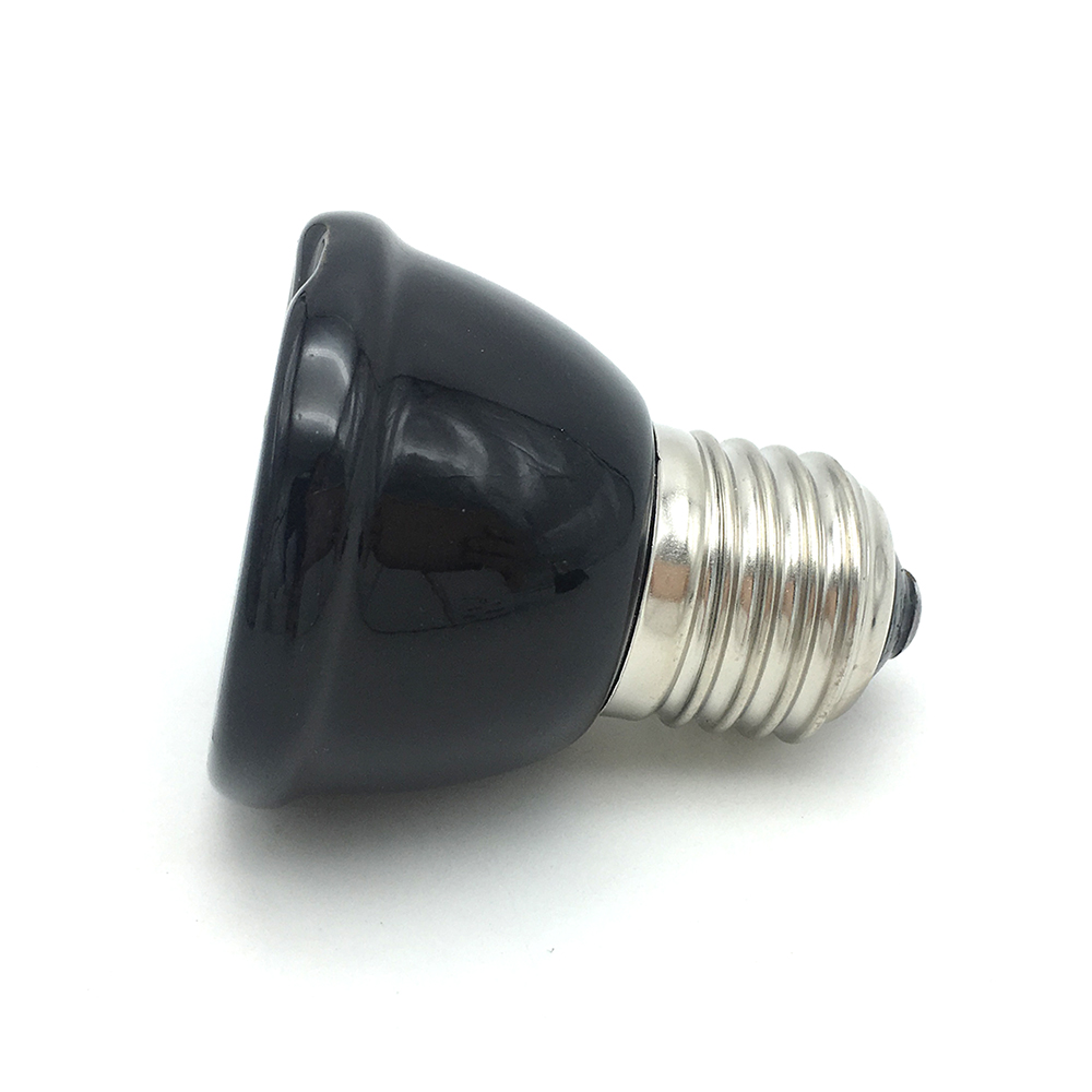 2pcs NOMOY PET Mini Pet Reptile Infrared Ceramic Heating Lamp 110V 220V Heat Emitter Light Bulb 25W 50W 75W 100W