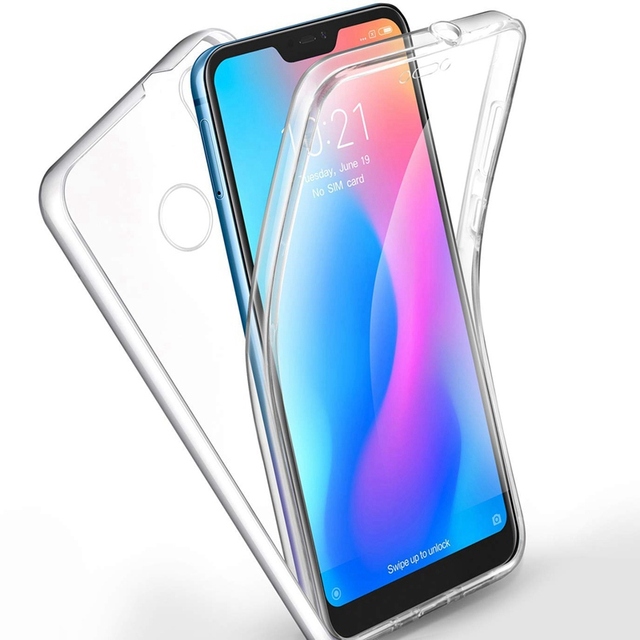 2pcs 360 Degree Shockproof Phone Case for Xiaomi Pocophone F1 Mi A1 A2 Lite Mi 8 SE 5X 6X Redmi Note 4 4X 5 Plus 5A 6 Pro 6A S2 Coque