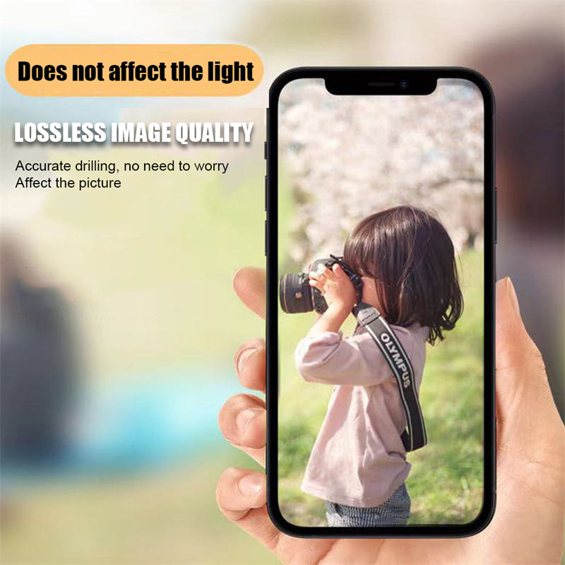 Modified Camera Lens Sticker Seconds Change For iPhone 12 to 12 PRO Back Film Phone Titanium Alloy Fake Camera Protector Cover