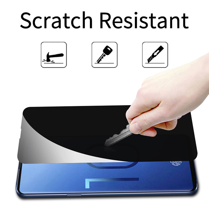 Privacy Screen Protector for Samsung Galaxy S21 S20 S10 S9 Plus A51 A71 Anti-Spy Tempered Glass for Samsung S20 S21 Ultra