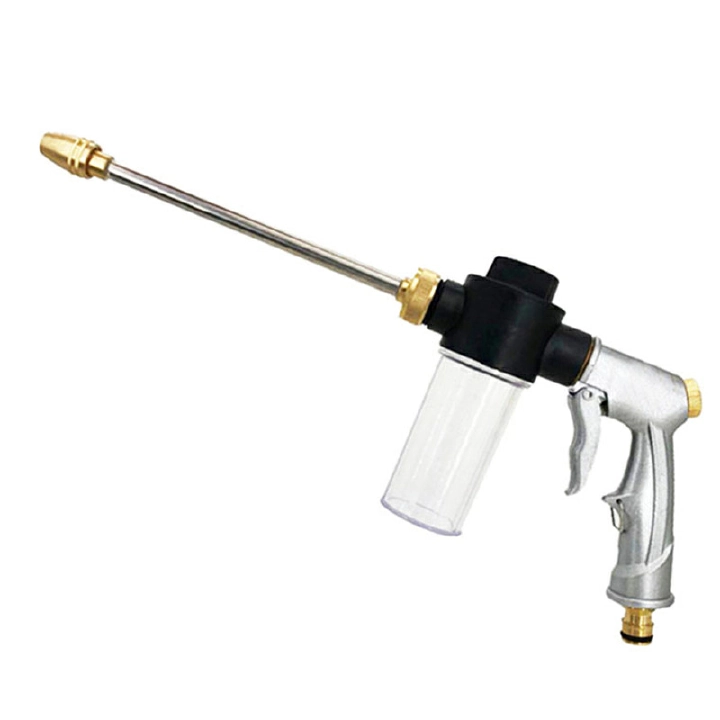 New High-Pressure Metal Water Spray Gun Car Washer Cleaner Garden Hose Water Gun Sprinkler Foam Water Gun For The Garden