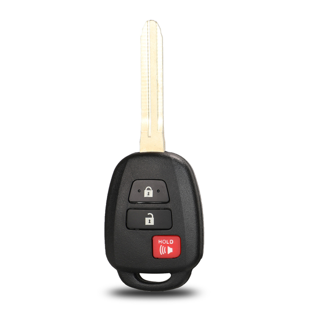 Remote Car Key Shell Case Fob For Toyota CAMRY Corolla Tundra Pruis With TOY43 Blade 2/3/4 Buttons