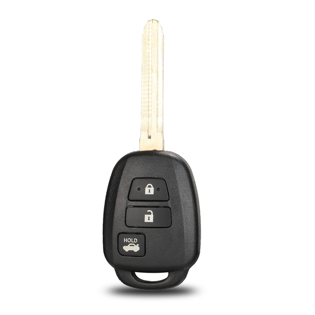 Remote Car Key Shell Case Fob For Toyota CAMRY Corolla Tundra Pruis With TOY43 Blade 2/3/4 Buttons