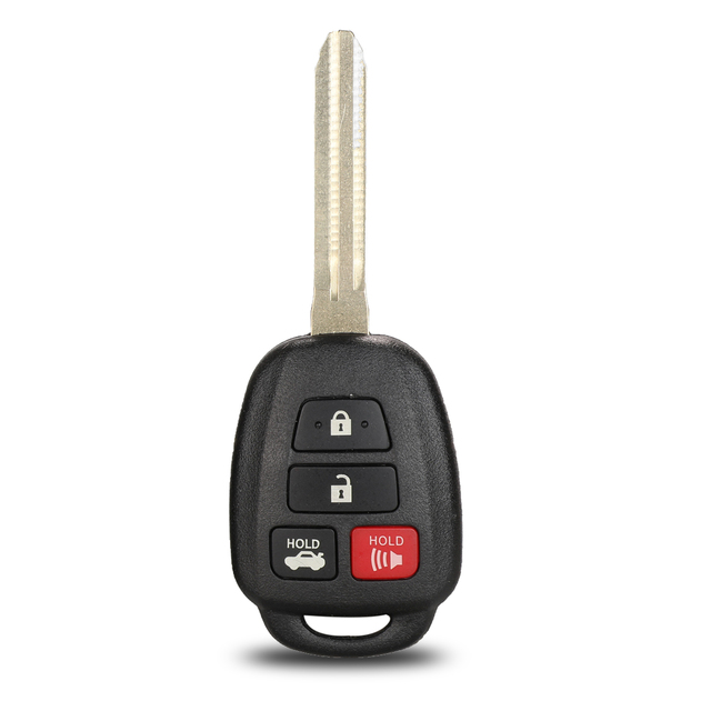 Remote Car Key Shell Case Fob For Toyota CAMRY Corolla Tundra Pruis With TOY43 Blade 2/3/4 Buttons