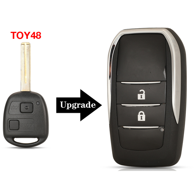 Remote Car Key Shell For Toyota Yaris Carina Corolla Avensis For Lexus ES RX LS GS IS200 RX300 ES300 LS400 GX460