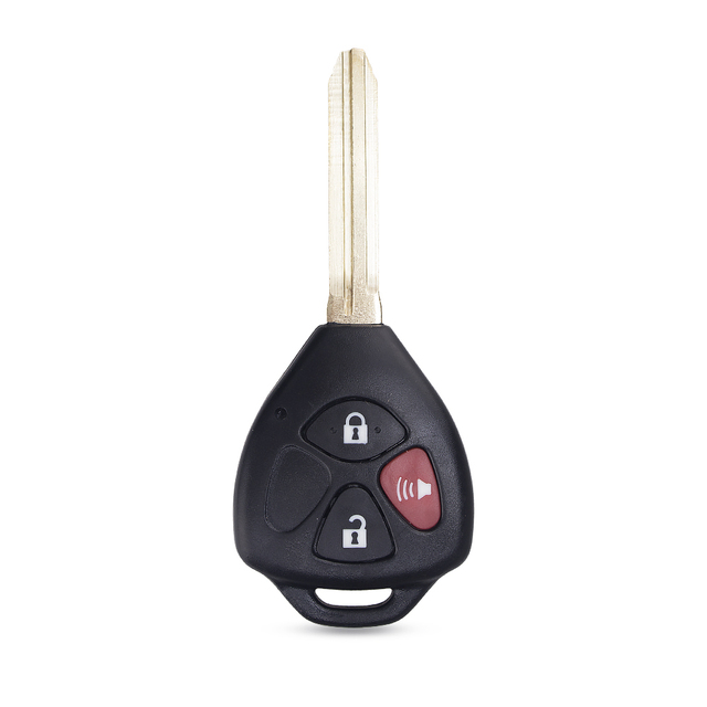 Toy43 Key Shell For Toyota Corolla Camry Reiz RAV4 Crown Avalon Venza Matrix Blank 2/3/4 Button Remote Car Key Case TOY43 Blade
