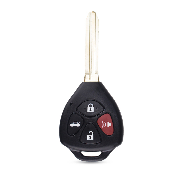 Toy43 Key Shell For Toyota Corolla Camry Reiz RAV4 Crown Avalon Venza Matrix Blank 2/3/4 Button Remote Car Key Case TOY43 Blade