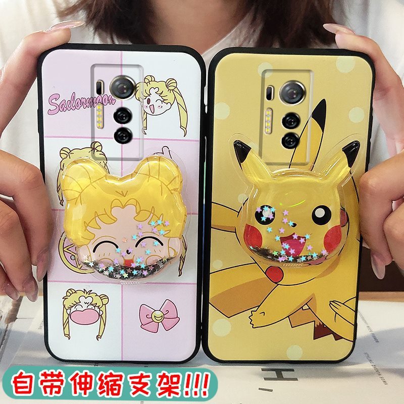 Tecno Phantom X/AC8 cellphone cover case antishock drop proof air bag phone holder bracket