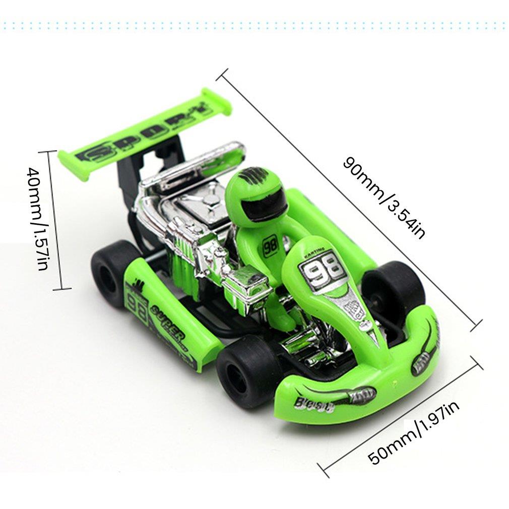 3pcs New Pull Back Racing Kart Children's Educational Toy Formula Friction Car Toys for Kids 2 To 4 Years Old Christmas Toys Car Toy