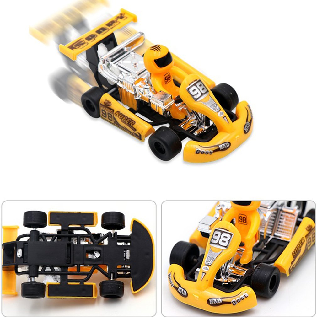 3pcs New Pull Back Racing Kart Children's Educational Toy Formula Friction Car Toys for Kids 2 To 4 Years Old Christmas Toys Car Toy