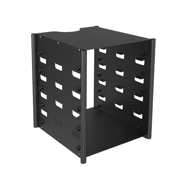 Aluminum 3.5 Hard Drive Bracket Multi-layers Hard Disk Shelf Organizer Box HDD Disk Rack Desktop Storage Container New