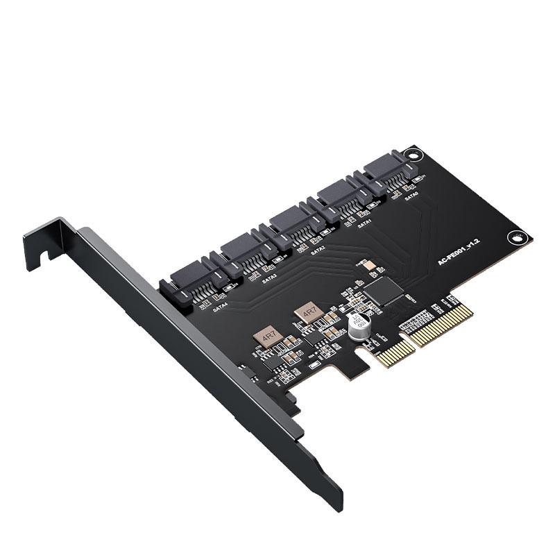 5/8/10/16 Port SATA 6Gbps to PCI Express Controller Card PCIe to SATA III Adapter Converter PCI-e Riser Expansion Adapter Board