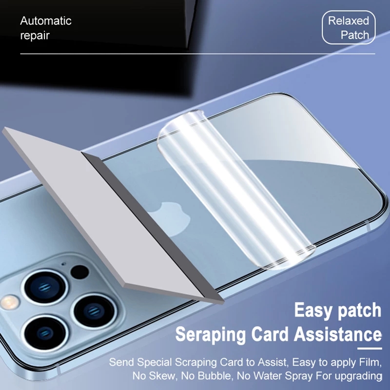 2Pcs Front Back Full Cover Screen Protector For iPhone 14 13 12 11 Pro Max Mini Hydrogel Film 7 8 6S Plus X XR XS 13 Not Glass