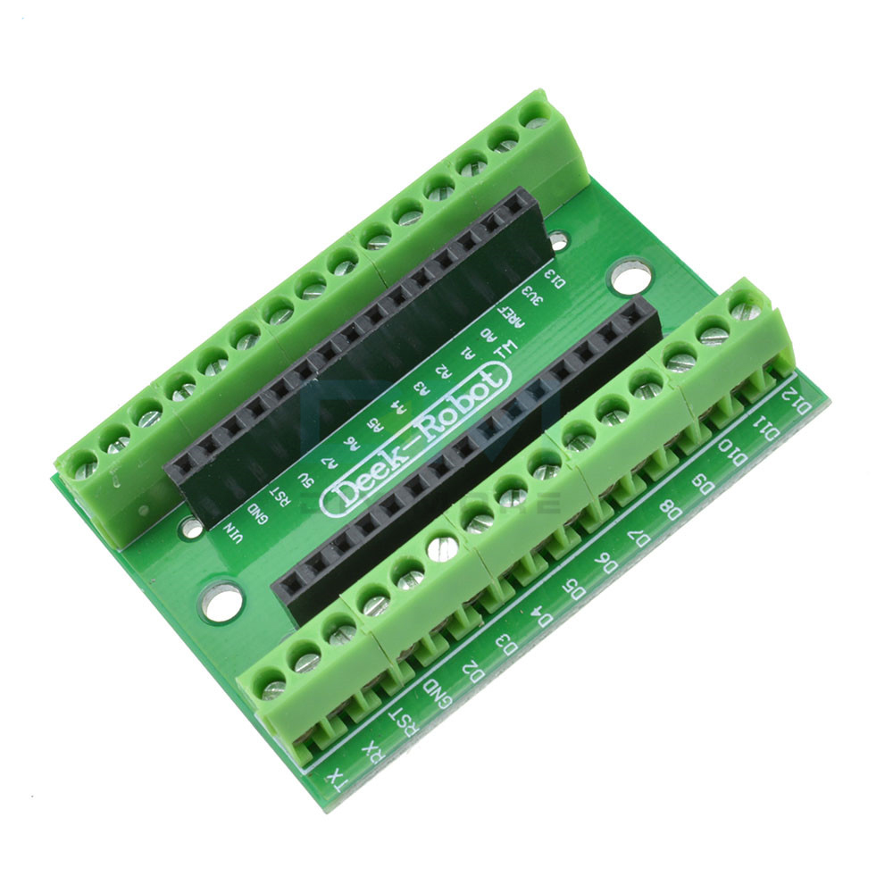 NANO V3.0 3.0 Controller Terminal Adapter Expansion Board NANO IO Shield Simple Extension Plate For Arduino AVR ATMEGA328P