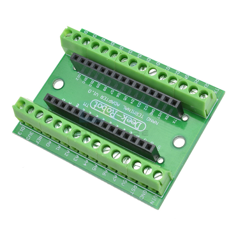 NANO V3.0 3.0 Controller Terminal Adapter Expansion Board NANO IO Shield Simple Extension Plate For Arduino AVR ATMEGA328P
