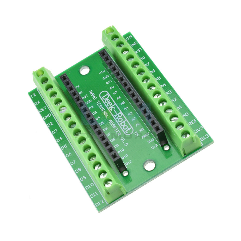 NANO V3.0 3.0 Controller Terminal Adapter Expansion Board NANO IO Shield Simple Extension Plate For Arduino AVR ATMEGA328P