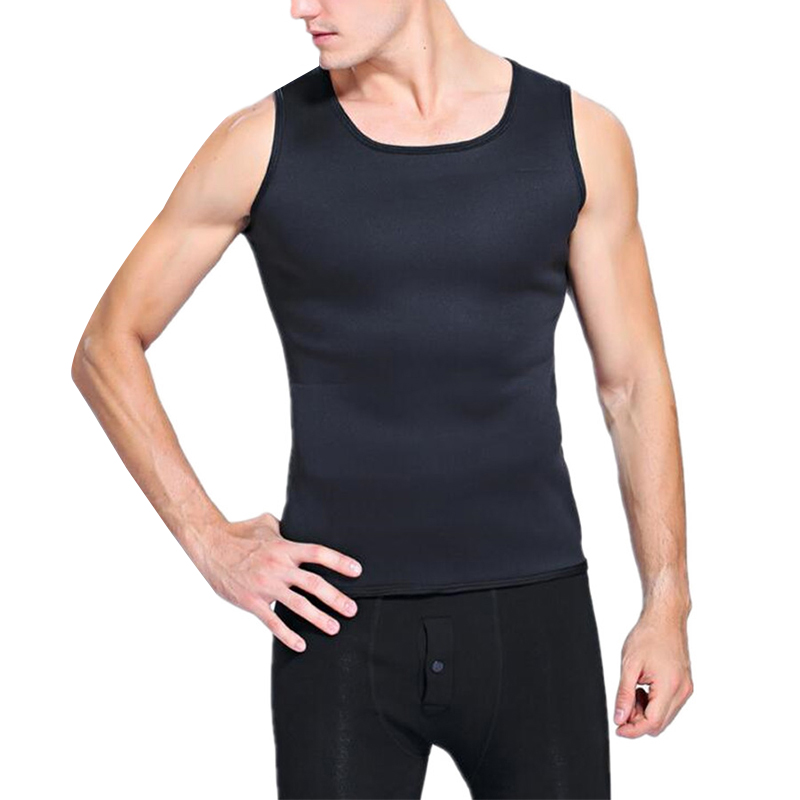 Slimming Belt Belly Men Slimming Vest Body Shaper Neoprene Abdomen Fat Burning Shape wear Waist Sweat Corset Sports