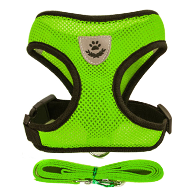 Cat Dog Harness Adjustable Vest Walking Lead Leash For Puppy Dogs Collar  Mesh Harness For Small Medium Dog Cat Pet Accessories