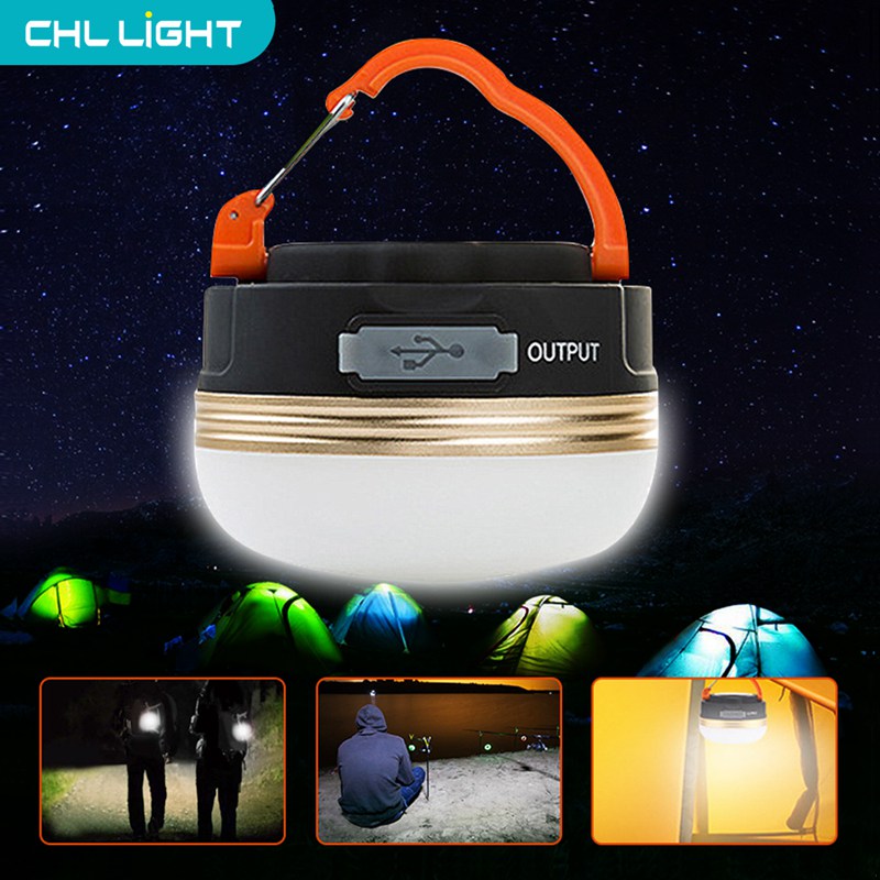 Camping led lights  hanging usb rechargeable outdoor light Magnet base 3 mode tent lantern Emergency Portable NIGHT LIGHT LAMP