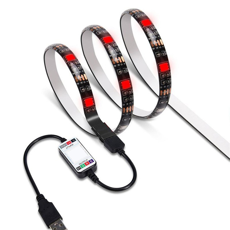 Bluetooth APP control USB LED strip Waterproof 5V RGB LED Light 5050 Flexible Led Strips TV Background Lights Tape lamp Lighting