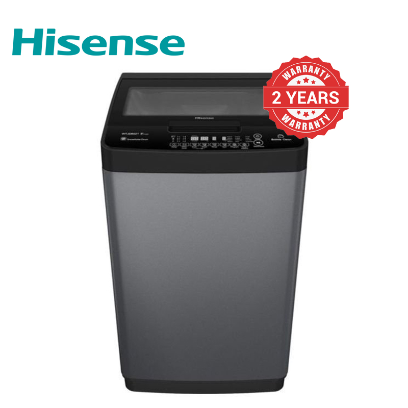 Hisense 8KG WTJA802T  Automatic Washing Machine  Wash and Spin Washers