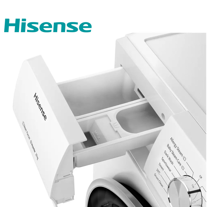 Hisense  10.5kg  Front load Washing Machine  1400 RMP Full Automatic  WF3S1043BT