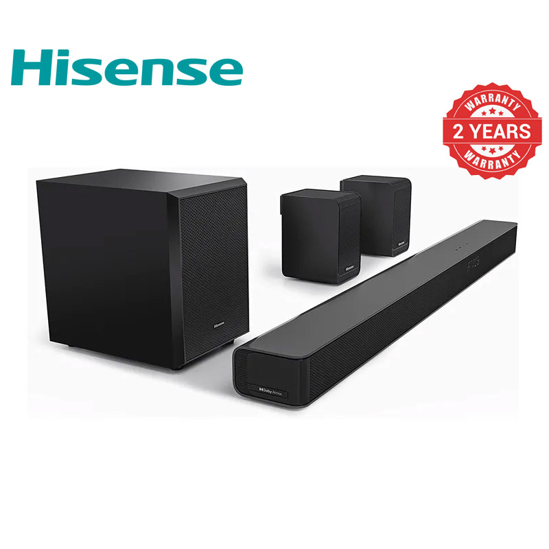 Hisesne  5.1CH Sound Bar 340 watts With DoulbyAtmos AX5100G