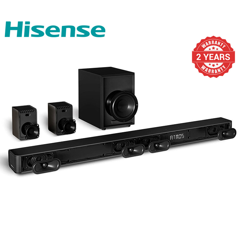 Hisesne  5.1CH Sound Bar 340 watts With DoulbyAtmos AX5100G