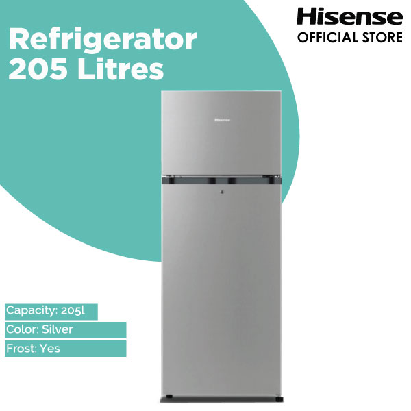 Hisense Fridge REF205DR 205 Liters Double Doors Refrigerator fridges and freezers