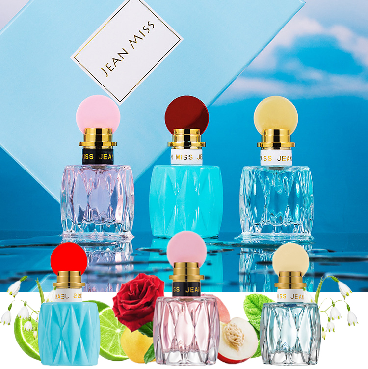 0134# Gift set Women's Fragrance 3Pcs/set Different Flavors Lady Perfume Fragrances & Deodorants Gift Box Fresh Natural  Lasting Light Fragrance 3*30ml  Women's Fragrance