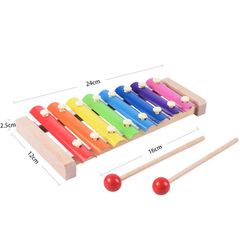 New Arrivals Music Box Percussion Instrument Toy Piano Musical Toys Baby Gift RAINBOW