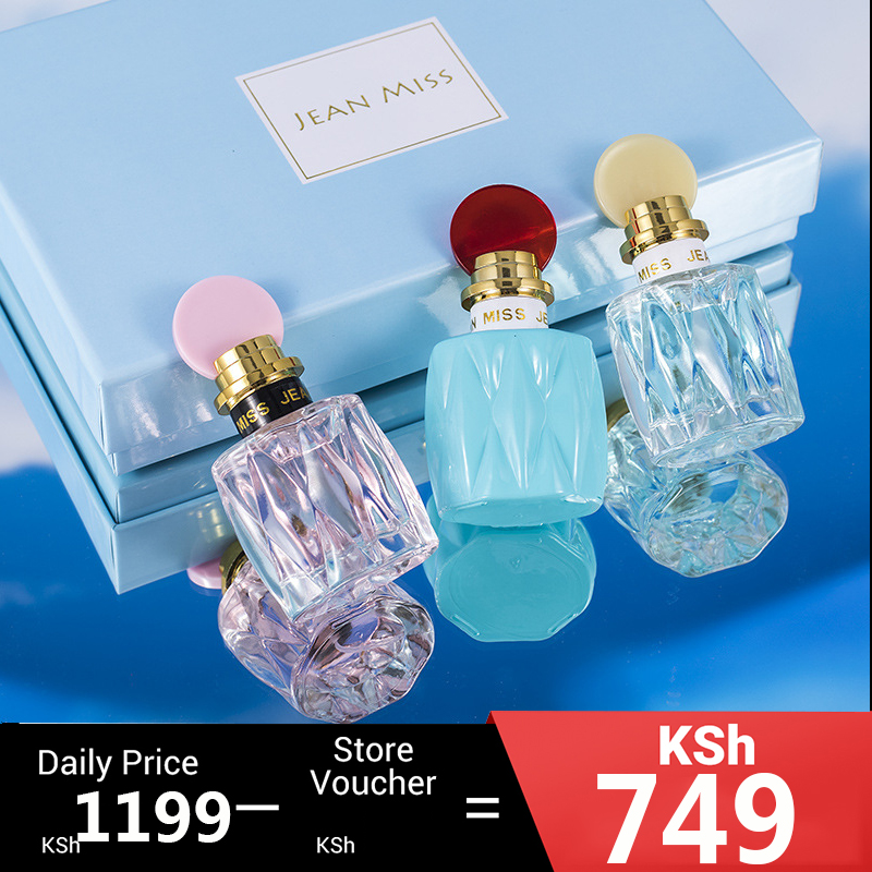 0134# Gift set Women's Fragrance 3Pcs/set Different Flavors Lady Perfume Fragrances & Deodorants Gift Box Fresh Natural  Lasting Light Fragrance 3*30ml  Women's Fragrance