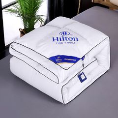 2KG Duvet Same Quilt of Hilton Hotel Summer Duvet 4.9'*6.5' /6.5'*7.5' White Down Alternative Quilted Comforter Corner Duvet White 4.9'*6.5'