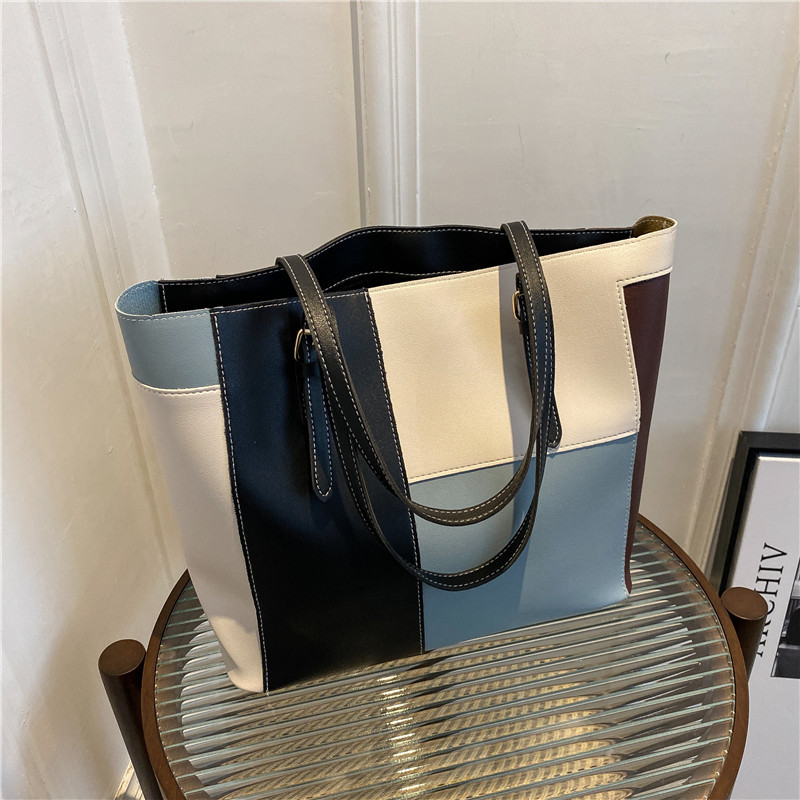 New arrival Handbags Large Capacity Ladies Bags Fashion Single Shoulder Bags Splicing Tote Women's Bags