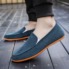 New Arrivals Fashion Sneakers Comfortable Men's  Shoes Soft Outdoor Casual  Loafers 40 Green