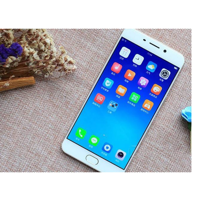 Refurbished   phones   OPPO A59S smart phone 4GB+32GB 5.2-inch smart phone 16MP+13MP 3075mA, with fingerprint unlock gold,    Single Card   Unlock Smart Phone