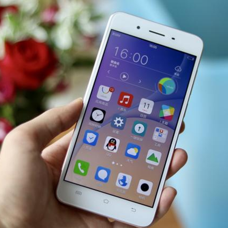 Refurbished phones   vivo  Y55   Smartphone  100% original 16GB + 2GB Smartphone 5.0 mp +8.0 mp  2730 mAh 1920X1080   Single Card Smart Phone