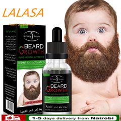 Natural Organic Men Beard Growth Oil Beard Wax balm Leave-In Conditioner for Groomed Beard Growth Hair care AS picture 30ML