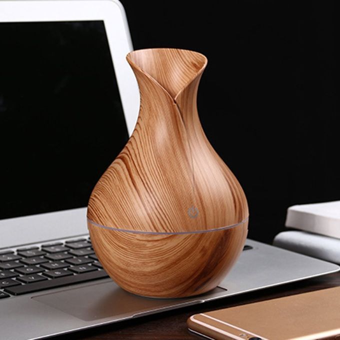 Ultrasonic Humidifier Aromatherapy Oil Diffuser Cool Mist With Color LED Light