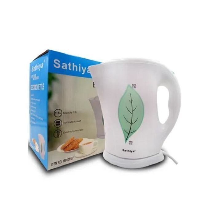 Sathiya 1850W 1.8L Energy Efficient Electric Water Kettle Heater Jug