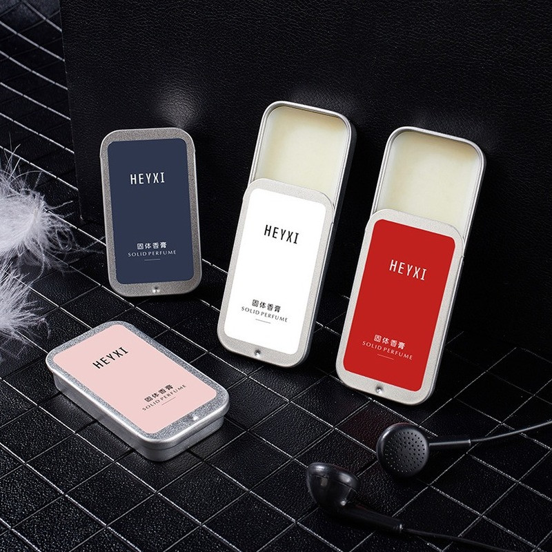 1PC Portable Men Women Perfume Plant Solid Perfumes Magic Balm Body Fragrance Alcohol-free Deont Scented  Eau De Parfum 10g