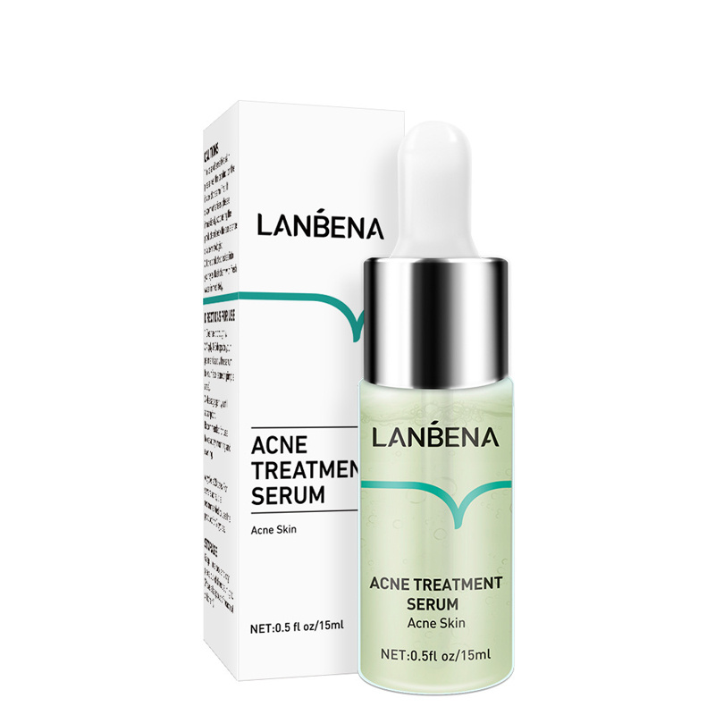 LANBENA Acne Removal Serum Salicylic Acid Anti-Acne Repair Fade Acne Spots Pimple Oil Control Cream Whitening Moisturizing Care