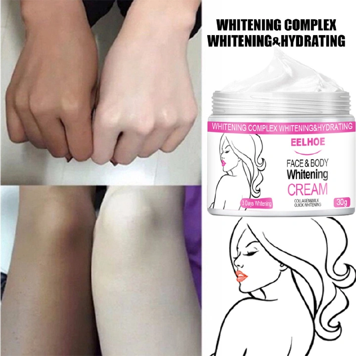 Body Whitening Cream Underarm Armpit Knee Dark Skin Whitening Bleaching Cream Moisturizing Brighten Body Lotion For Women Men