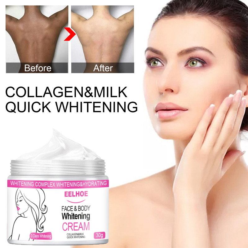 Body Whitening Cream Underarm Armpit Knee Dark Skin Whitening Bleaching Cream Moisturizing Brighten Body Lotion For Women Men