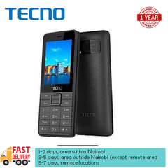 Tecno T402 Feature Phone Black Dual Sim Phones Black