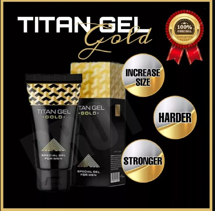 Titan Gold Penis Enlargement Gel Penis Growth Cream Gold_Black. Titan Gold Penis Enlargement Gel Growth Cream Gold.