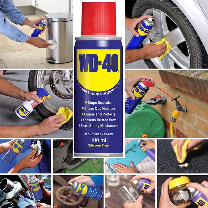 Multipurpose fluid WD-40 100ml -  - motorcycle store