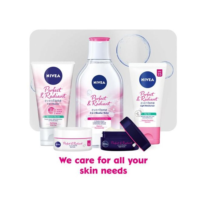 Best Price For 1pc NIVEA Perfect Radiant Daily Essential Skincare