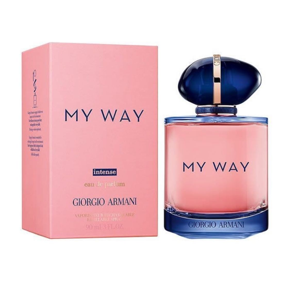 MY WAY  GIORGIO ARMANI Intense EDP Perfume for Women - Girlfriend Gift Sweet Elegant Feminine Scent Amber Floral Fragrance